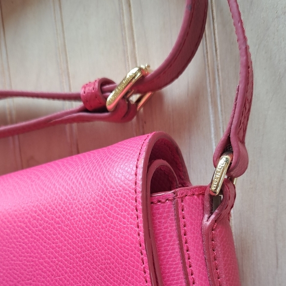 Vera Bradley Barbie Hot Pink Crossbody Bag with Adjustable Strap Mini Stylish - Picture 3 of 15